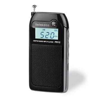 Sony ICF-P27 Compact Pocket AM/FM Portable Radio with Speaker and