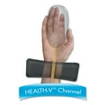 thumbnail image 4 of Fellowes Memory Foam Wrist Support w/Attached Mouse Pad Black 9181201, 4 of 9