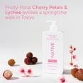 thumbnail image 3 of Native Moisturizing Body Lotion, Cherry Petals & Lychee, for Women & Men, 16.5 fl oz, 3 of 9