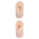 thumbnail image 4 of Izquierda Derecha Modelo de oreja de silicona Pendientes de oreja Auricular Accesorios de exhibición Canal, 4 of 4