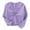 Purple, variant on uikmnh Cute Tops Girls Velvet Ballet Wrap Sweater Long Sleeve Warm Blouse for Autumn Winter Dance and Casual Wear Size:3-4 Years