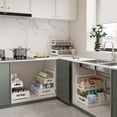 thumbnail image 3 of Tistaya Organizador Debajo Del Fregadero De Cocina Extraíble Organizador Debajo Del Fregadero Funcional De Metal Organizador Debajo Del Fregadero De Altura Ajustable Almacenamiento Debajo Del Fregader, 3 of 5