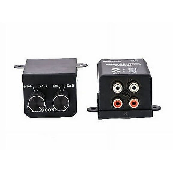 Universal Car Home Amplifier Bass Controller RCA Gain Level Volume Control Knob