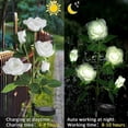 thumbnail image 5 of Outdoor Solar Rose Flower Lights with 5 Rose Flowers, Waterproof Solar Landscape Lights for Pathway, Garden, Patio, Yard, Walkway, 5 of 9