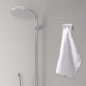 thumbnail image 4 of Estante organizador de toallas de baño y cocina sin perforaciones (negro) JShteea Libre de BPA, 4 of 9