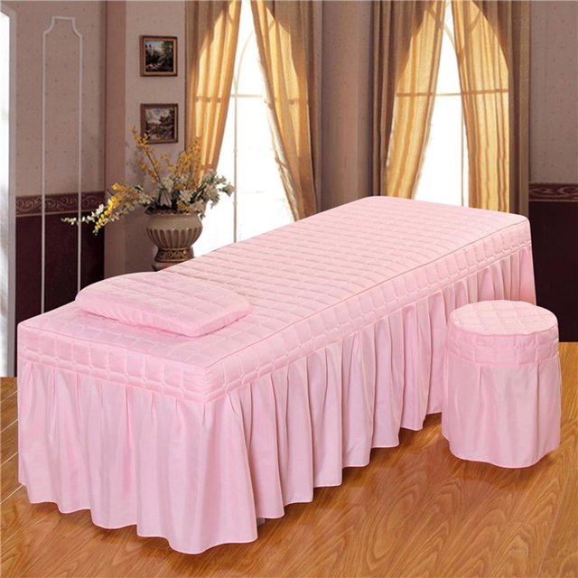 de de de Color Sólido Funda de Almohada Cubierta de Taburete de Ropa Facial , -S Macarena Hoja de cenefa de mesa de masaje