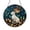 Acrylic 3.5 Inch, variant on Jackalope Wildlife Window Ornament, Stained Glass Style Holiday Tree Hanging Art