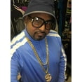 thumbnail image 2 of Gold Chain for Men with Dollar Sign Pendant Necklace, 2 of 6