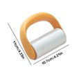 thumbnail image 4 of Yuarrent Rodillo pegajoso de pelusa, cortina para muebles, removedor de pelo para mascotas, de viaje, herramienta de limpieza de eliminación de Type2 NO2 Yuarrent HA012087-02, 4 of 6