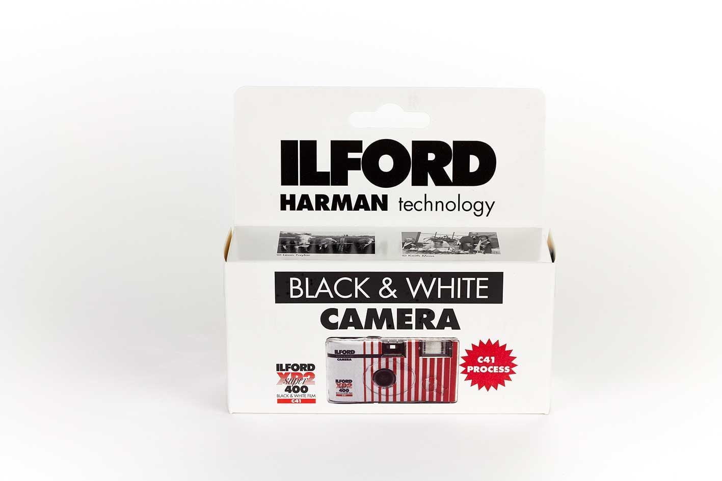 2 Pack Of Ilford XP2 Super Single Use Camera with Flash (27 Exposures