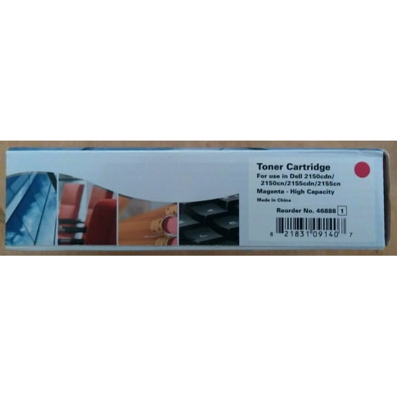 RHEA- Media Sciences Magenta Toner Cartridge For Dell 2150 2155 Series New But Not Oem