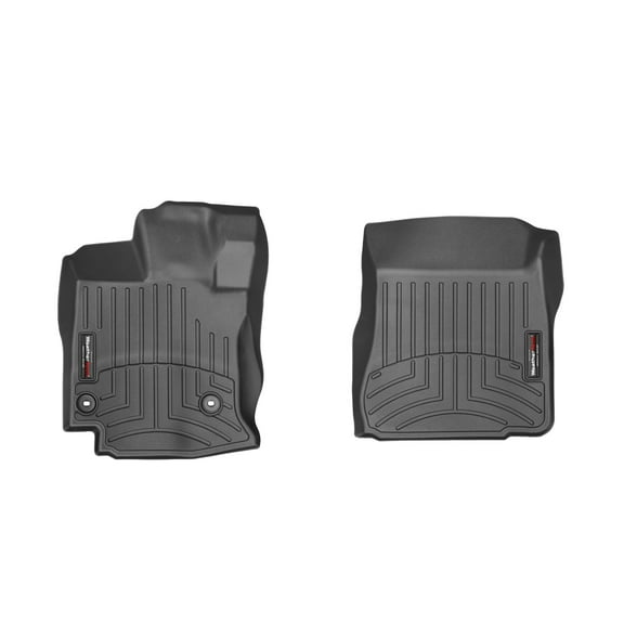 WeatherTech Custom Fit FloorLiners compatible with 2013-2015 Toyota Venza - 1st Row (Driver & Passenger), Black