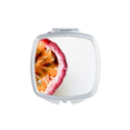 thumbnail image 1 of Fresh Passion Tropical Fruit Picture Square Mirror Portable Compact Pocket Makeup Double Sided Glass, 1 of 3