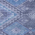 thumbnail image 5 of HomeRoots 603556 10 x 14 ft. Navy Blue, Charcoal & Gray Southwestern Washable Indoor & Outdoor Rectangle Area Rug, 5 of 5