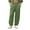 Army Green, variant on Kukoosong Sweatpants for Men, Men's Sports Pants, Casual Solid Color Elastic Waist Waistband Drawstring Pants, Loose Comfy Trousers