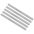 thumbnail image 1 of Unique Bargains HSS Lathe Round Rod Solid Shaft Bar 6mm Dia 100mm Length 5Pcs, 1 of 3