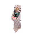 thumbnail image 1 of Cat Kid's Hooded Blanket, 1 of 5
