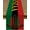 Multi-color, variant on Kwanzaa Table Runner Kinara African American Table Decor African Heritage Holiday Kitchen Dining Room Home Decoration (13.8" x 71")