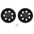 thumbnail image 6 of Foldable 3 Wheel Golf Push Cart, Lightweight Collapsible Golf Trolley with Foot Brake, One Second to Open and Close Compact Pull Caddy Cart, 6 of 14