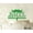 Glitter Green, variant on """Happy Birthday"" Cake Topper With Moustache Blue Cake Topper Cake Decorations Color Option Available 6""-7"" Inches Wide"