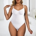 thumbnail image 2 of TAIAOJING Bodysuit for Women Tummy Control Shapewear Seamless Bodysuit Belly Lifting Plus Size Thong Briefs Suspenders Tight Corset Bodysuit Body Shaper, 2 of 5