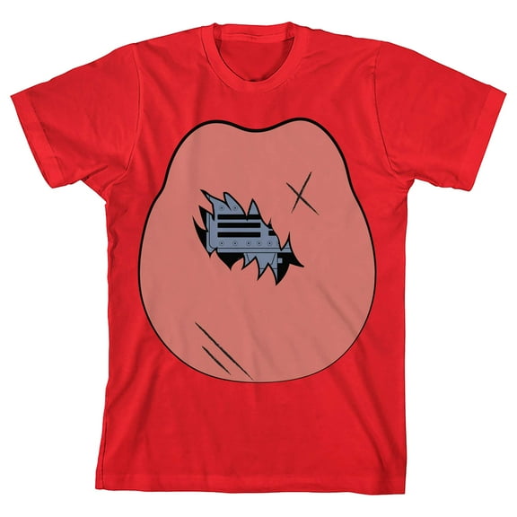 Five Nights at Freddy's Behind the Head Boy's Red T-shirt-Medium