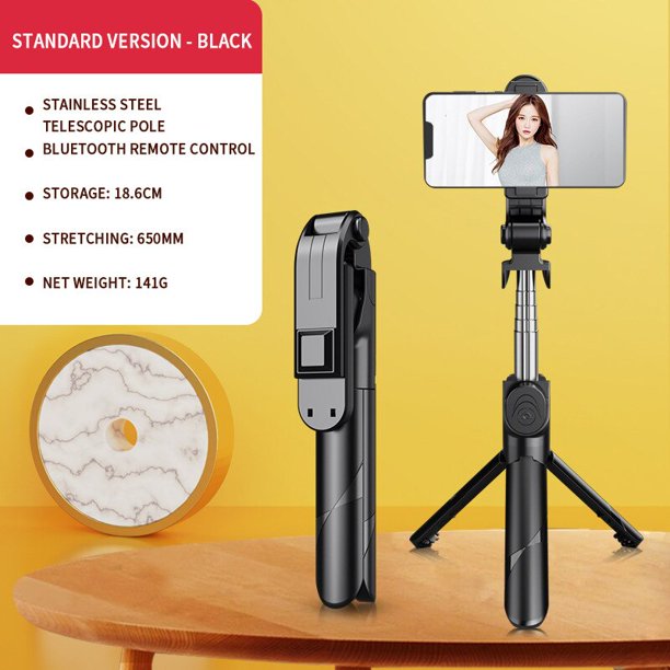 Bluetooth Selfie Stick Xt02p Horizontal and Vertical Shooting Mobile Phone Integrated Live Broadcast Bracket Selfie Stick Gong Bohan LED