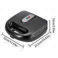 thumbnail image 3 of Clearance Items,npkgvia Kitchen Gadgets,Bakeware,Multifunctional Kitchen Breakfast Maker Sandwich Maker Cake Maker Nutty Maker,Baking Supplies,Black, 3 of 9