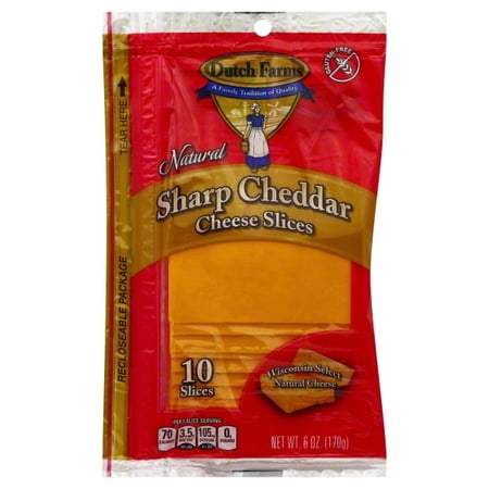 SHARP CHEDDAR CHEESE SLICES