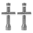 thumbnail image 1 of Shisuyan Cross Key Stainless Steel 2Pcs 1.85X1.06X0.39in, 1 of 8
