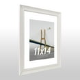 thumbnail image 3 of Scholartree 2PACK 11x14 Picture Frame , Display Photo 11x14 Matted to 8x10 Wall Frame Frame, White, 3 of 7
