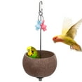 thumbnail image 6 of FNYOXU Hummingbird Feeders for Outdoors,Outdoor Garden Bird Feeder Bowl Foraging Toy Natural Feeder, 6 of 8