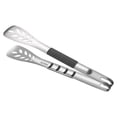thumbnail image 2 of Decodeary Kitchen Food Tongs Barbecue Reusable Steak Bread Clip Portable Cooking Clamp Stainless Steel Restaurant Courtyard Picnic, 2 of 6