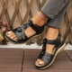 thumbnail image 1 of WILLBEST Sandalias De Playa Para Mujer, Informales, Con Punta Abierta, Planas, Cómodas, Para Playa, 1 of 7