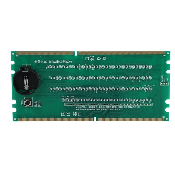 Tarjeta de prueba NikouMX placa base escritorio dos en uno DDR2 DDR3 con probador de luz