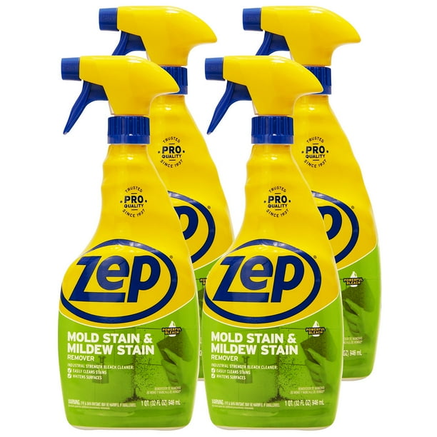 Zep Mold Stain and Mildew Stain Remover 32 Ounce ZUMILDEW32 (Case of 4