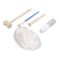thumbnail image 4 of Kit de excavación de fósil para niños, diseño de Coliseo, cincel de martillo, regadera pequeña, pluma de nailon, juguete de excavación fósil, 4 of 12