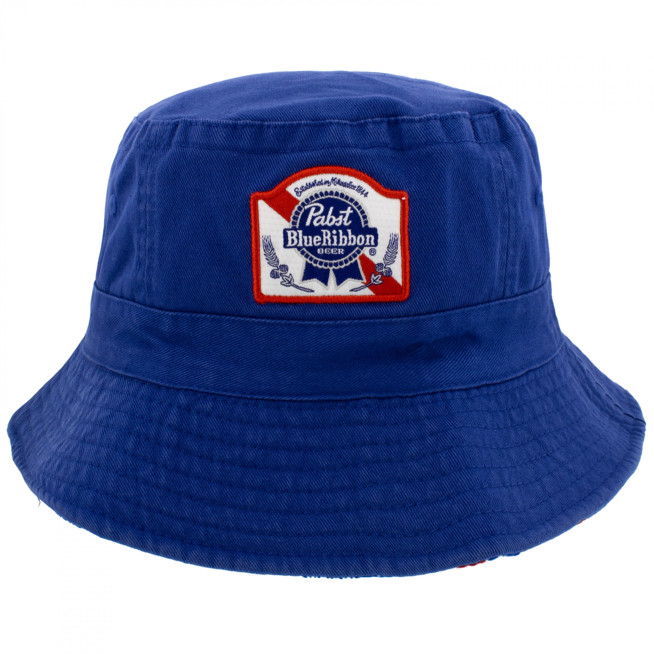 帽子 PORKCHOP Pabst Blue Ribbon BUCKET HAT L Vintage Pabst Blue Ribbon PBR Beer Bucket Hat S/L Sizes