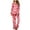 Pink B, variant on Jamicy Cute Pajamas for Women Womens Pajama Sets Valentine's Day Two-Piece Pajamas Sets Gradient Soft Long Sleeve Sleepwear Button-Down with Pocket