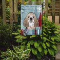 thumbnail image 2 of Carolines Treasures BB1712GF Hiver Vacances Cocker Spaniel Drapeau Jardin Taille, 2 of 3