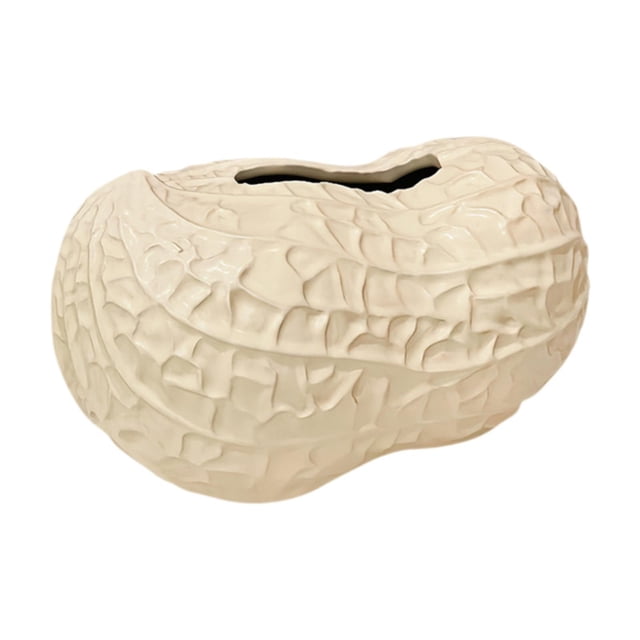 Servilletero de cerámica con forma de cacahuete, multiusos, para decoración del hogar, ideal para restaurantes y baños.