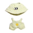 thumbnail image 1 of Conjunto de ropa para Mini muñeca con accesorios de sombrero, disfraz en miniatura, traje, pantalones, conjunto para muñecas de 15cm, muñeco colgante verde, 1 of 8