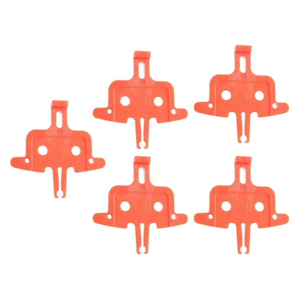 Pastillas de freno de disco hidráulico, protector y espaciador para sistema de frenos de bicicleta, herramienta de reparación Un estilo