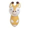 thumbnail image 2 of Crane Baby Giraffe Plush Head Wall Decor for Nursery, 2 of 5