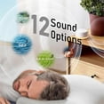 thumbnail image 3 of Portable Sound Machine, White Noise Sound Machine for Baby Adults with 12 Sound and Night Light, Sound Machine, 3 of 4