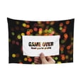 thumbnail image 6 of Game Over Tapestry, Playing Wall Hanging Tapestries Dorm Room Home Decor, 60" x 40", 6 of 7