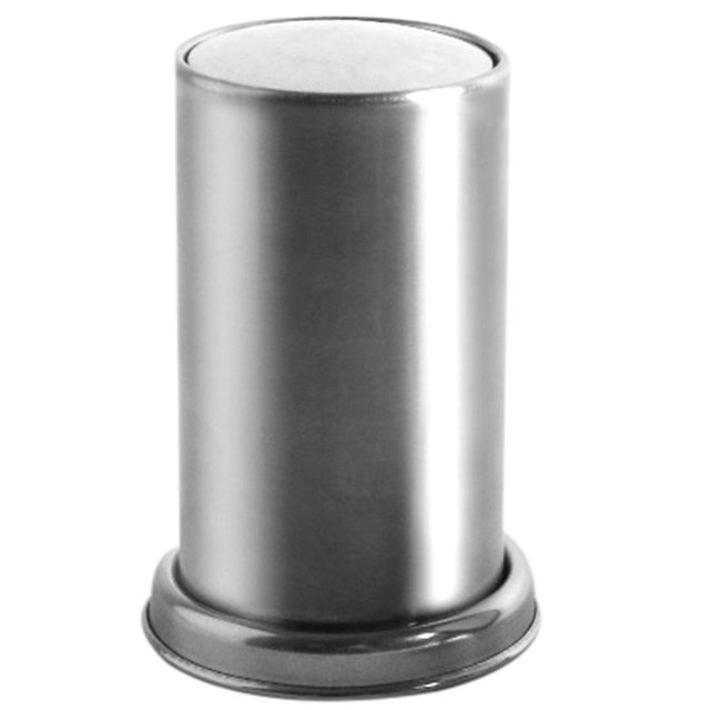 Wdftyju Soporte automático para palillos de dientes de acero inoxidable, caja para bastoncillos de algodón, decoración de mesa para el hogar Wdftyju 3fe4rn3bf4sn6st7