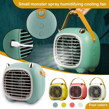 

WGOUP Portable Air Conditioner Portable Evaporative Cooler Humidifier Mini Desktop 18 X 16.6cm