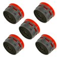 thumbnail image 1 of 5 Pcs Sink Faucet Aerator,Net Mouth, Bubbler, Faucet Filter Mouth, Faucet Accessories, 4-6-8l Constant Flow Water-saving Device Faucet Aerators ,Easy to Install, 1 of 7