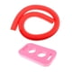 thumbnail image 5 of Flotador de natación Colamx Tallarines de piscina 59in Rosa rojo, 5 of 8